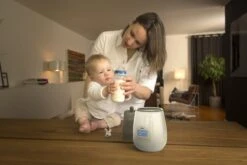 Alecto BW-700 - Snelle Digitale Flessenwarmer 500W Voor Opwarmen, Steriliseren En Ontdooien - Inclusief Stoomkap - Bediening Via Display - Wit -Peuterpaleis Winkel 1200x800 188