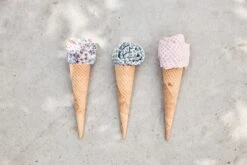 Jollein Hydrofiel Multidoek Snake 70x70cm - Pale Pink - 3 Stuks -Peuterpaleis Winkel 1200x800