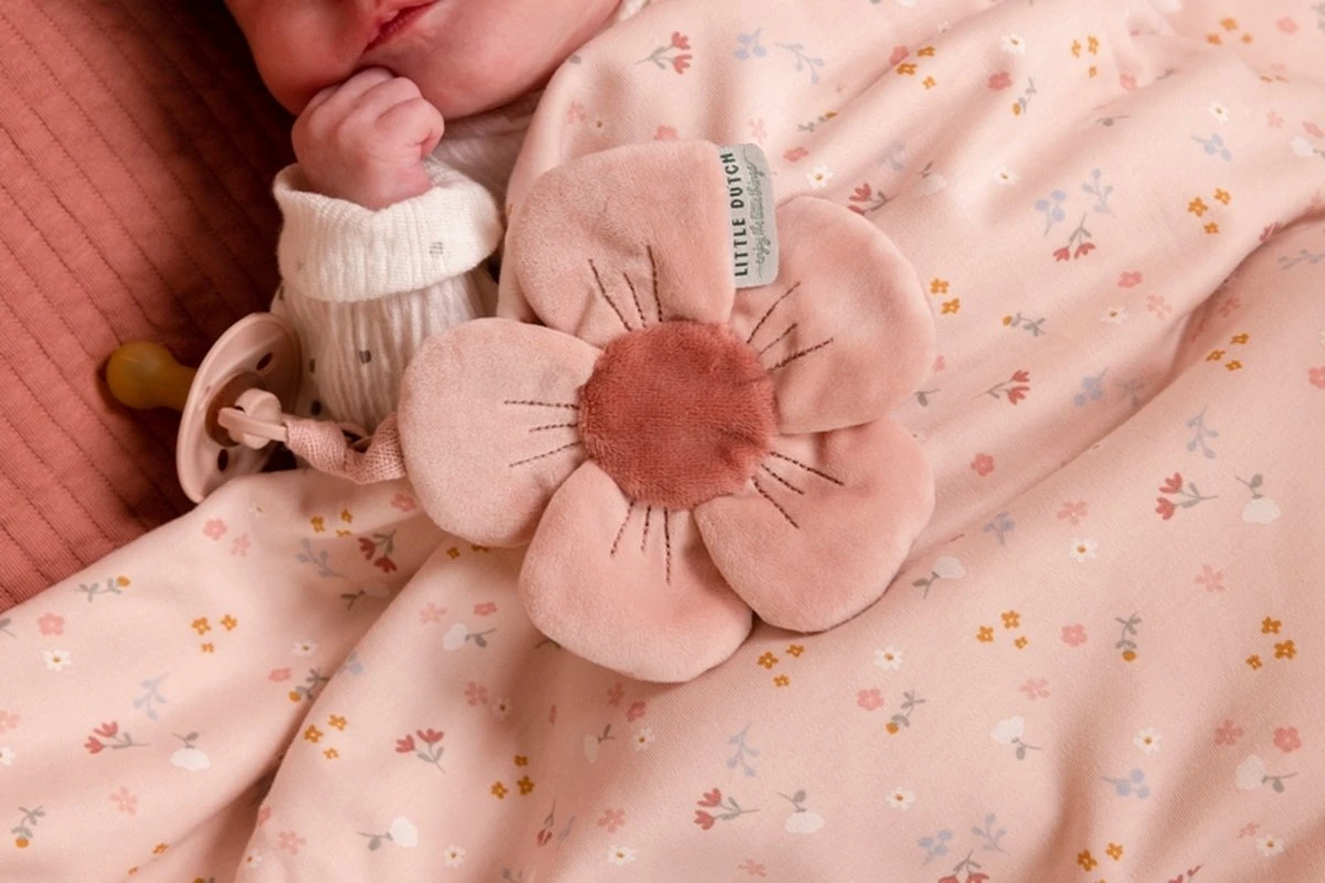 Little Dutch - Flowers & Butterflies - Speendoekje 5 Little Dutch - Flowers & Butterflies - Speendoekje - Afbeelding 3