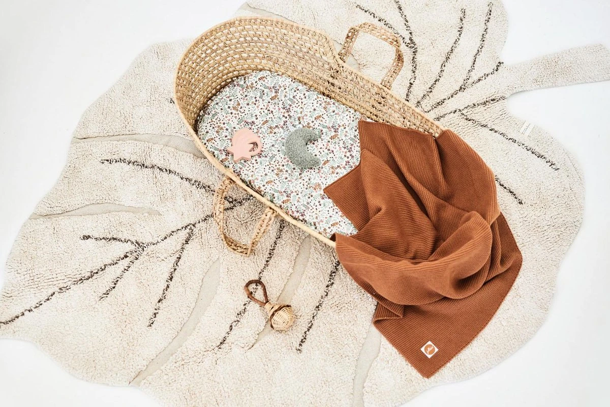 Jollein Baby Hoeslaken Wieg Jersey 40/50x80/90cm - Bloom 9 Jollein Baby Hoeslaken Wieg Jersey 40/50x80/90cm - Bloom - Afbeelding 7