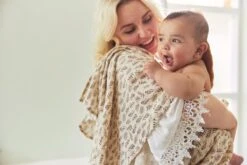 Jollein Hydrofiel Multidoek Meadow 70x70cm - Chestnut - 3 Stuks -Peuterpaleis Winkel 1200x800 44