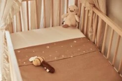 Jollein Baby Laken Wieg 75x100cm Stargaze - Biscuit -Peuterpaleis Winkel 1200x800 450