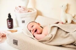 Jollein Hydrofiel Multidoek Meadow 70x70cm - Chestnut - 3 Stuks -Peuterpaleis Winkel 1200x800 48