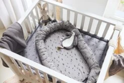 Jollein Baby Deken Ledikant 100x150cm Teddy Bliss Knit - Storm Grey -Peuterpaleis Winkel 1200x800 506