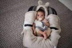 Jollein Wikkeldeken Bunny 100x105cm - Nougat -Peuterpaleis Winkel 1200x800 527