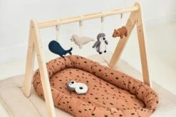 Jollein Babynest Spot 90x52cm - Caramel -Peuterpaleis Winkel 1200x800 581