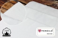 Flanellen Luiers - 3 Pack - 80cm X 80cm - Wit - FENSILO 11 Flanellen Luiers - 3 Pack - 80cm X 80cm - Wit - FENSILO -Peuterpaleis Winkel 1200x800 62