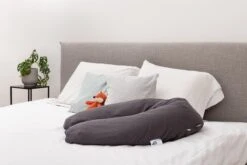Doomoo Basics Comfy Big - Voedingskussen - Biokatoen - 190cm - Tetra Grey -Peuterpaleis Winkel 1200x801 33