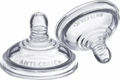 Tommee Tippee Advanced Anti-Colic Zuigfles Spenen, Borst-achtig, Zacht Silicone, Normale Uitstroomsnelheid, 3m+, Verpakking Van 2 -Peuterpaleis Winkel 1200x807 8