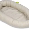 Babynest - Baby Nestje - 0-8 Maanden - 100% Katoen - 82x54cm - Beige Geruit -Peuterpaleis Winkel 1200x807 9