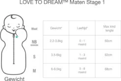Love To Dream™ Babyslaapzak Swaddle Up™ - Inbakeren - Baby 0-3 Maanden - 3.5-6 Kg - All Season - Grijs -Peuterpaleis Winkel 1200x809 9