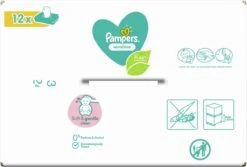 Pampers® Pampers - Billendoekjes Sensitive Navulpak - 624 Doekjes -Peuterpaleis Winkel 1200x810