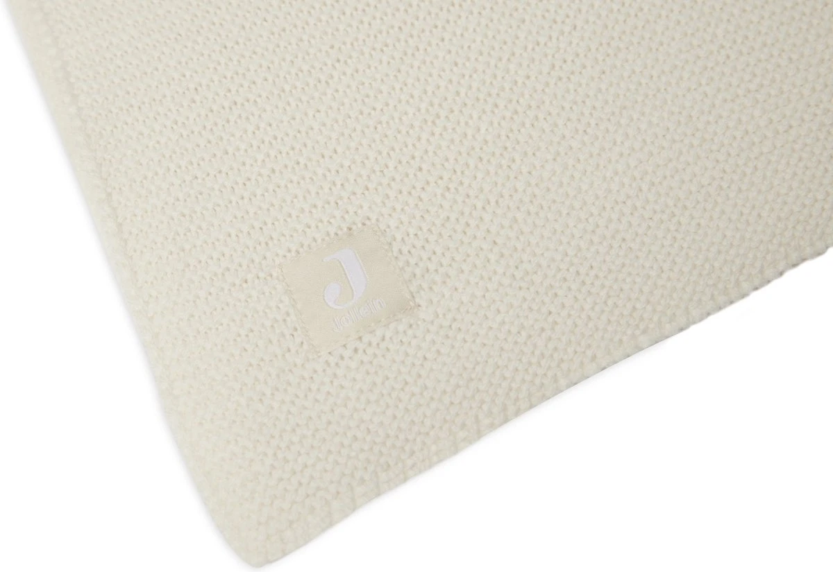 Jollein Basic Knit Ivory 75 X 100 Cm Wiegdeken 516-511-67031 4 Jollein Basic Knit Ivory 75 X 100 Cm Wiegdeken 516-511-67031 - Afbeelding 2