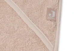 Jollein Badcape Badstof 75x75cm - Pale Pink -Peuterpaleis Winkel 1200x830 5