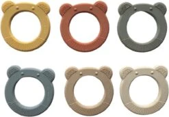 Super Mama Club® Bijtring Baby Siliconen Matchagreen – Koelbijtring Koelkast – Bijtketting – Bijtringen – Baby – Verschillende Varianten Verkrijgbaar - BPA Vrij -Peuterpaleis Winkel 1200x833 2