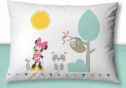 Minnie Mouse Ledikant Dekbedovertrek Hello 100x135 Cm -Peuterpaleis Winkel 1200x834 6