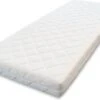 Babymatras 50x80 Wiegmatras Koudschuim HR40 Dubbeldoek | Afritsbaar | Wasbaar | Ademend 1 Babymatras 50x80 Wiegmatras Koudschuim HR40 Dubbeldoek | Afritsbaar | Wasbaar | Ademend -Peuterpaleis Winkel 1200x837 5