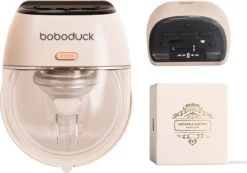 Boboduck - Handsfree Elektrische Draagbare Borstkolf - Borstvoeding - Kolfapparaat - Handkolf - Handsfree - Inclusief Opslagruimte Voor Melk - 200 Ml - BPA Vrij