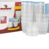 Rudolphy 15 Stuks Bewaarbakjes Babyvoeding 180ml Borstvoeding Bewaarbakjes - Bewaarzakjes Moedermelk -Peuterpaleis Winkel 1200x849 2