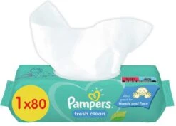 Pampers® Pampers - Fresh Clean - Billendoekjes - 80 Doekjes - 1 X 80 -Peuterpaleis Winkel 1200x861
