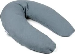 Doomoo Basics Comfy Big - Voedingskussen - Biokatoen - 190cm - Tetra Blue -Peuterpaleis Winkel 1200x864 2