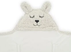 Jollein Wikkeldeken Bunny 100x105cm - Nougat -Peuterpaleis Winkel 1200x873 8