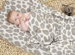 Meyco Panter Wiegdeken - 75x100 Cm - Neutral -Peuterpaleis Winkel 1200x876 9