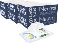 Neutral - Baby Billendoekjes - 48 X 52 = 2496 Stuks - 0% Parfum 11 Neutral - Baby Billendoekjes - 48 X 52 = 2496 Stuks - 0% Parfum -Peuterpaleis Winkel 1200x884