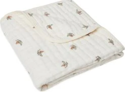 Jollein Deken Hydrofiel Wieg 75x100cm Rosehip -Peuterpaleis Winkel 1200x884 3