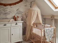 Jollein Bedomrander Bliss Knit 180x35cm - Nougat -Peuterpaleis Winkel 1200x890 3