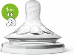 Philips AVENT Natural Speen - 1M+ - Langzame Toevoer - 2 Stuks -Peuterpaleis Winkel 1200x891 4