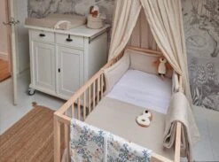 Jollein Bedomrander Bliss Knit 180x35cm - Nougat -Peuterpaleis Winkel 1200x891 5