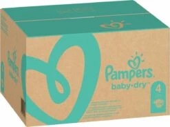 Pampers® Pampers Baby-Dry Luiers - Maat 4 (9-14 Kg) - 174 Stuks - Multi-Pack -Peuterpaleis Winkel 1200x894