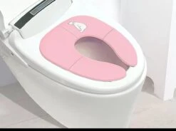 Kinder WC (roze) Bril Opvouwbaar Licht Ontwerp Hygiënisch Voor Onderweg WC Bril Voor Zindelijkheidstraining Makkelijk Mee Te Nemen Gratis Tasje Bijgeleverd -Peuterpaleis Winkel 1200x896 1