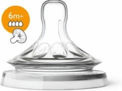 Philips Avent SCF044/27 Natural Speen - 6m+ - 2 Stuks -Peuterpaleis Winkel 1200x897 4