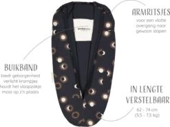 Puckababy Inbakerslaapzak Original Mini - 3-6 Maanden - Cotton - Eclipse Night -Peuterpaleis Winkel 1200x898 4