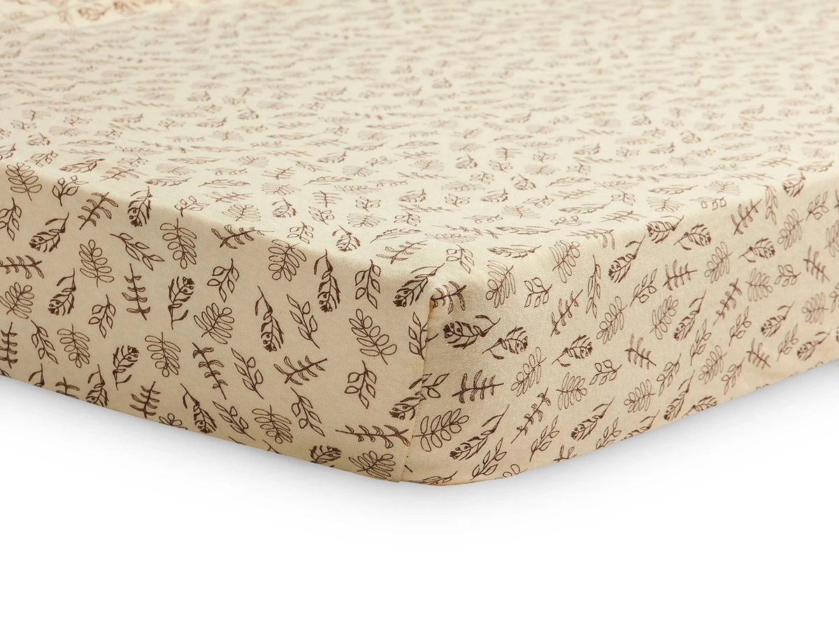 Jollein Baby Hoeslaken Ledikant Jersey 60x120cm - Meadow - Rosewood 15 Jollein Baby Hoeslaken Ledikant Jersey 60x120cm - Meadow - Rosewood - Afbeelding 13