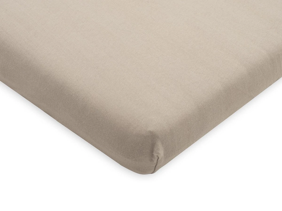 Jollein Baby Hoeslaken Boxmatras Jersey 75x95cm - Nougat 6 Jollein Baby Hoeslaken Boxmatras Jersey 75x95cm - Nougat - Afbeelding 4
