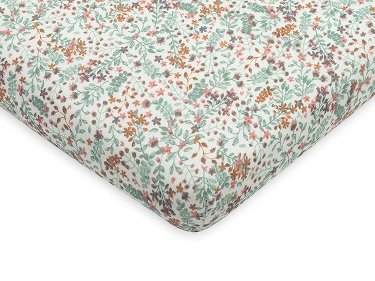 Jollein Baby Hoeslaken Wieg Jersey 40/50x80/90cm - Bloom 14 Jollein Baby Hoeslaken Wieg Jersey 40/50x80/90cm - Bloom - Afbeelding 12