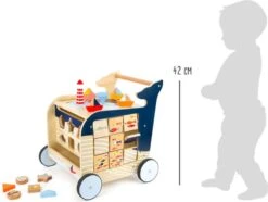 Baby Walvis Loopwagen - Houten Speelgoed Vanaf 1 Jaar -Peuterpaleis Winkel 1200x903 1