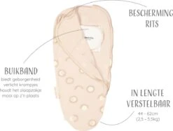 Puckababy Inbakerslaapzak Original Piep 0-3 Maanden - Eclipse Powder -Peuterpaleis Winkel 1200x907 7