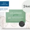 LILLYDOO Green Natural Billendoekjes - Doekjes 100% Vrij Van Plastic & Parfum - 1440 Stuks (24x60) -Peuterpaleis Winkel 1200x915