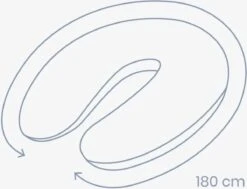 Doomoo Buddy - Voedingskussen Met Superfijne En Extra Stille Microkorrels - Bio Katoen - 180cm - Cloudy Kaki -Peuterpaleis Winkel 1200x916 3