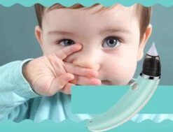 A&K Elektrische Oplaadbare Neuspeer Voor Baby En Kinderen - Inclusief Oplader, Handleiding En Batterijen - Hygiënische Neusreiniger - Baby Aspirator - Neuszuiger - Baby Neuspompje - Toetenveger - Snoetenpoetser - Mintgroen - Neusspoeler -Peuterpaleis Winkel 1200x920 2