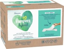 Pampers® Pampers Harmonie Hybrid - Wasbare Luier - 108 Absorberende Wegwerpbare Toplagen -Peuterpaleis Winkel 1200x922 1