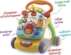 VTech 2 In 1 Baby Walker - Educatief Babyspeelgoed - Loopwagen Met Licht 16 VTech 2 In 1 Baby Walker - Educatief Babyspeelgoed - Loopwagen Met Licht -Peuterpaleis Winkel 1200x922 4