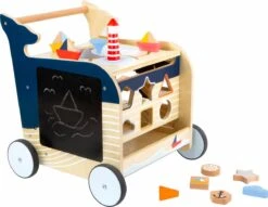 Baby Walvis Loopwagen - Houten Speelgoed Vanaf 1 Jaar -Peuterpaleis Winkel 1200x929 1