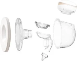 Youha® - The INs NEXT - Dubbele Draadloze Borstkolven - Elektrische Draagbare Borstkolven - Makkelijk Kolven - BPA-vrij - Handsfree Kolven - Borstvoeding - Dubbele Borstkolven - 2x 240ML Cups Voor Moedermelk - LED Scherm - Dubbele Kolf - Maat: 24mm -Peuterpaleis Winkel 1200x941 1