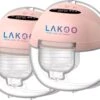 Lakoo - 2 X (stuks) Handsfree Borstkolf - Borstkolf Handsfree- Elektrische Borstkolf-2 Stuks- Oplaadbare Accu - Borstkolven- Kolfset - Borstvoeding Roze -Peuterpaleis Winkel 1200x954 2