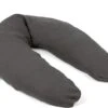 Doomoo Basics Comfy Big - Voedingskussen - Biokatoen - 190cm - Tetra Grey -Peuterpaleis Winkel 1200x954 3